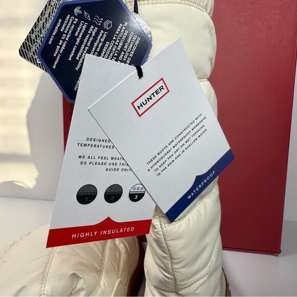 NIB •HUNTER BOOTS - Women's Intrepid Tall Snow Boot - Winter boots Size: 8 - Picture 7 of 11